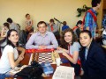 Выпускники за шахматной доской